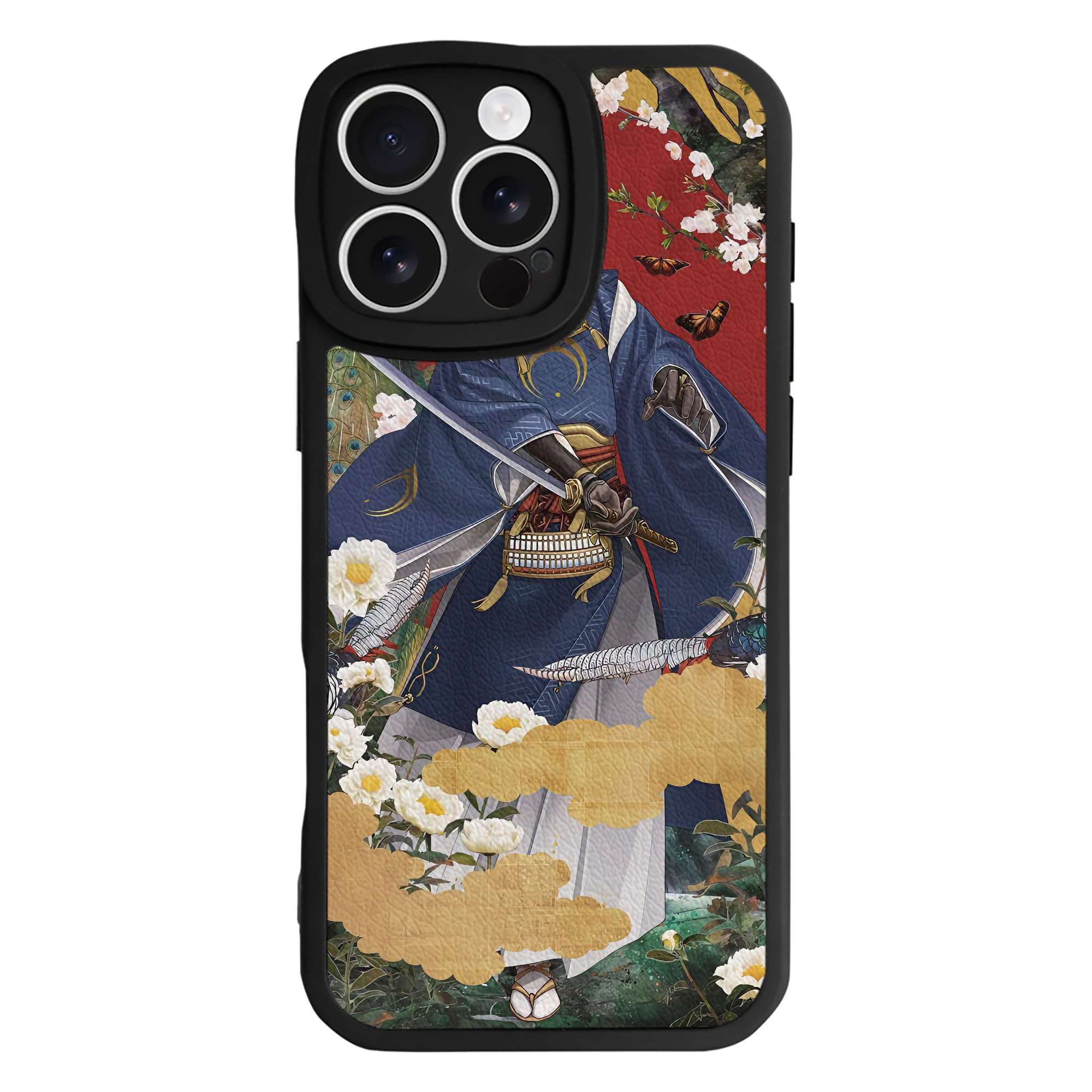 （画像用） 刀剣乱舞 Touken Ranbu 【iPhone 16シリーズ対応】シリコンスマホケース（レザー調） 材質：シリコン